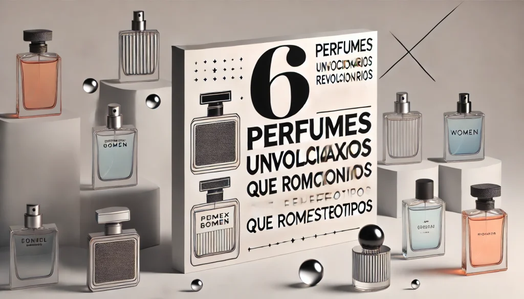 "6 Perfumes Unisex Revolucionarios que Rompen Estereotipos."